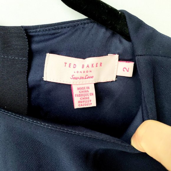 Ted Baker Sheath Layered Dress - Picture 5 of 7